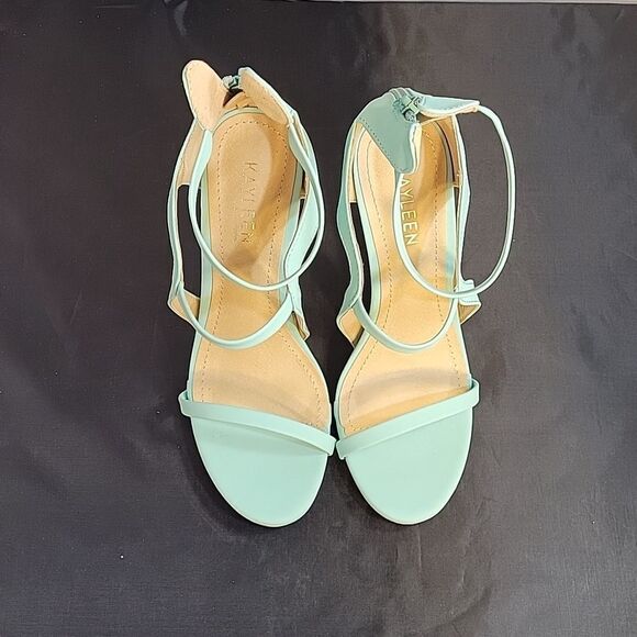 KAYLEEN BY LOS ANGELES ANKLE AND INSSTEP STRAP BACK ZIP CLOSURE WOMEN"S … - Picture 4 of 14